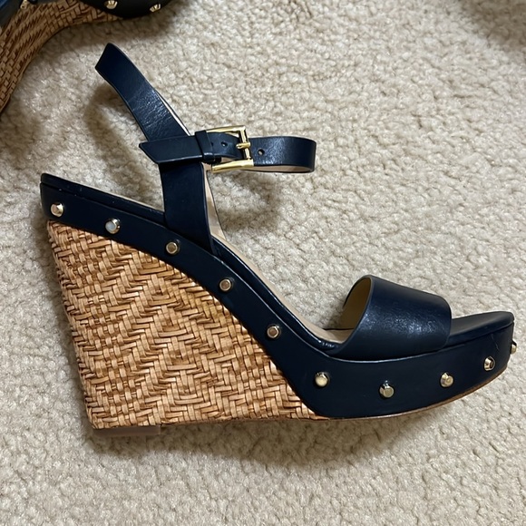 Michael Michael Kors studded wedge sandals - Picture 3 of 6